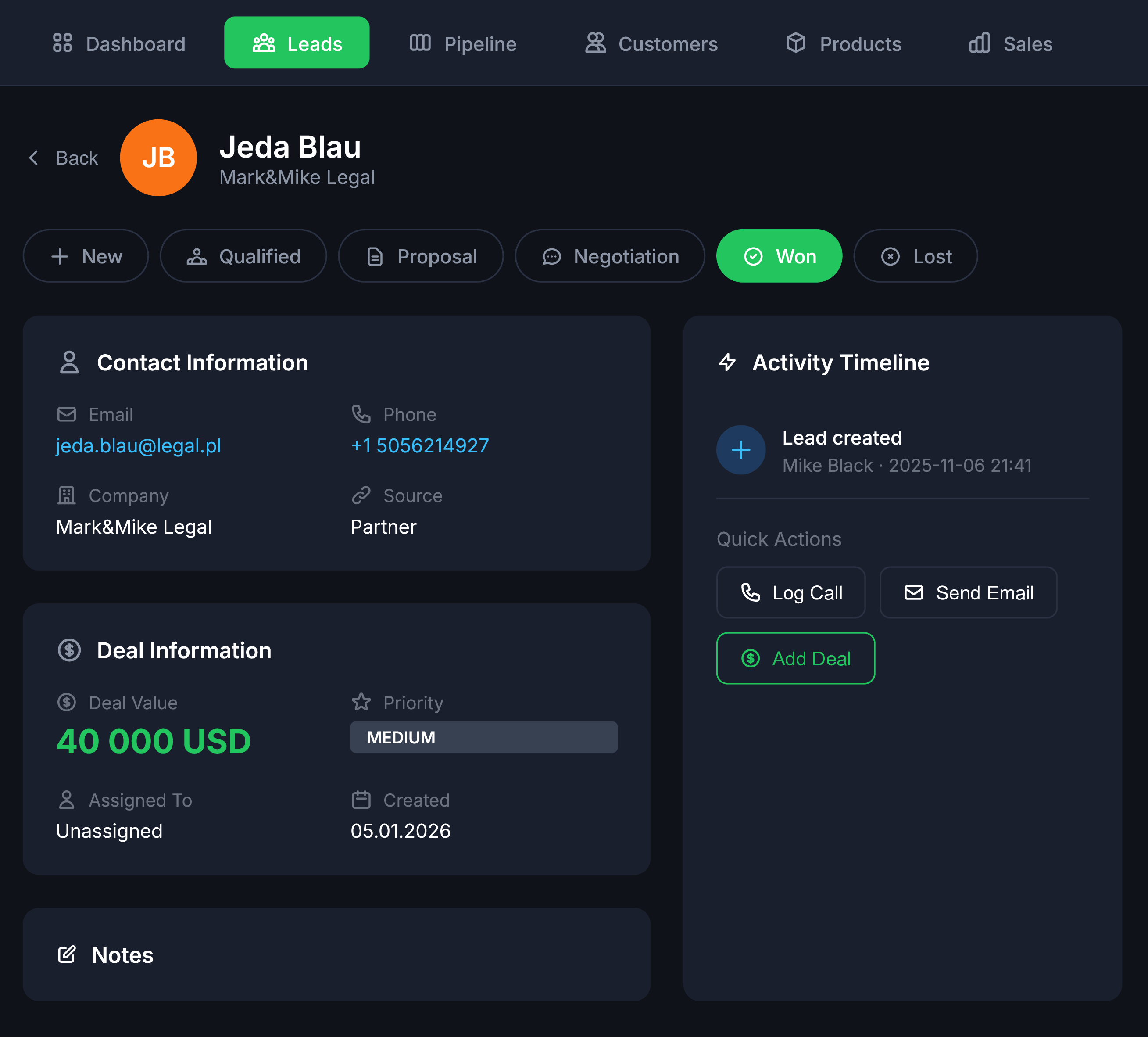 Customer Profile